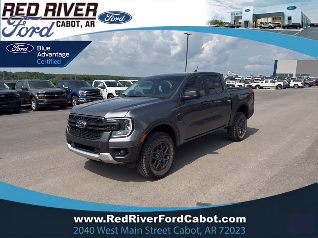 2025 Carbonized Gray Metallic Ford Ranger XLT 4X4 Truck