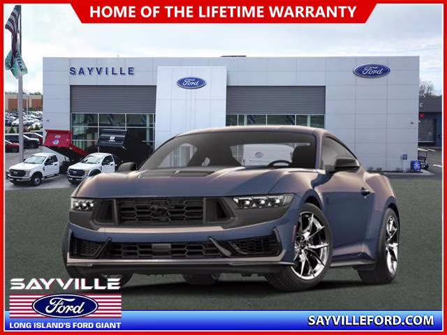 2025 Blue Ember Metallic Ford Mustang Dark Horse Fastback RWD Sedan