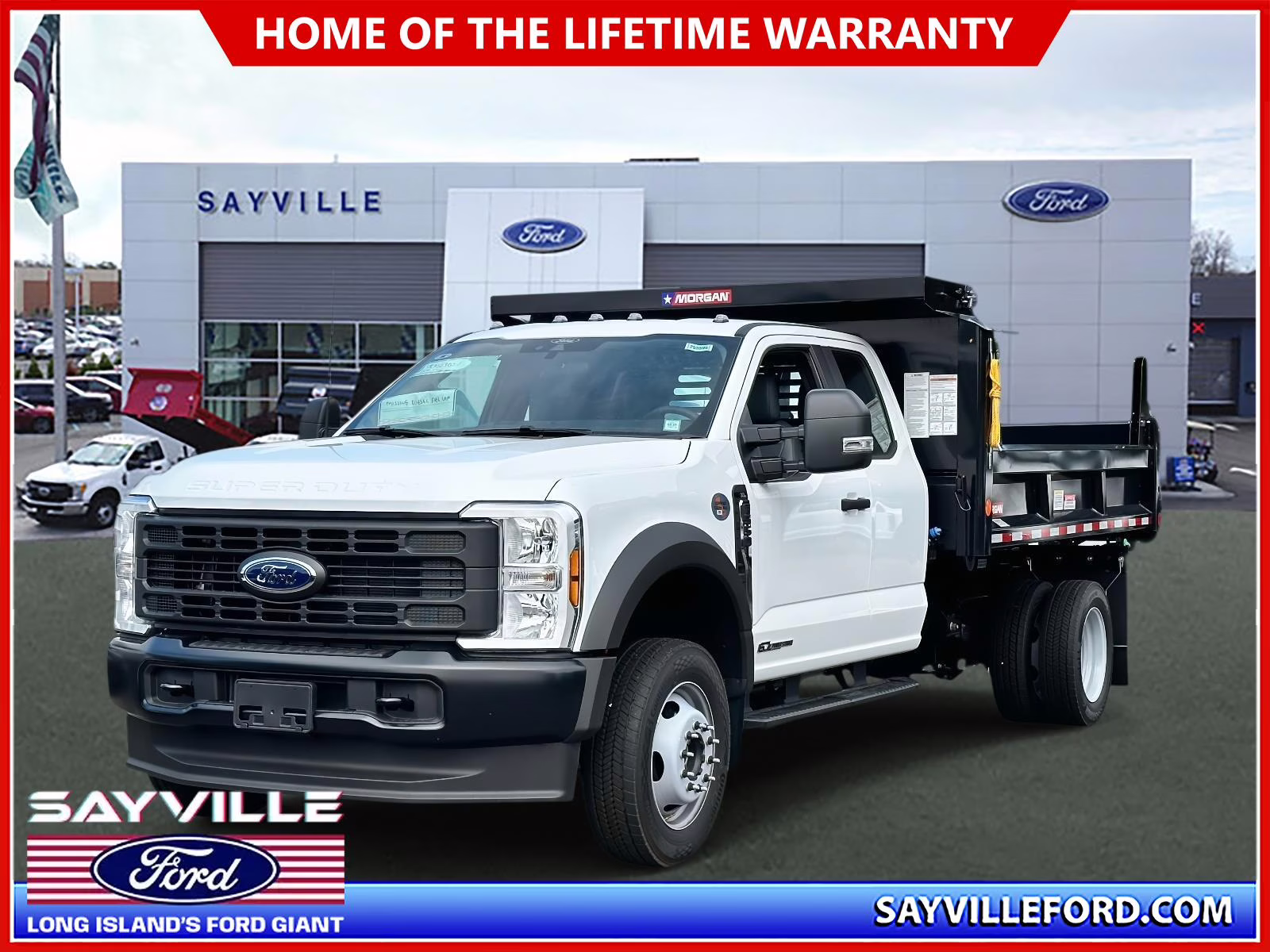 2025 Oxford White Ford Super Duty F-550 DRW XL 4WD SuperCab 168 WB 60 CA 4X4 Truck