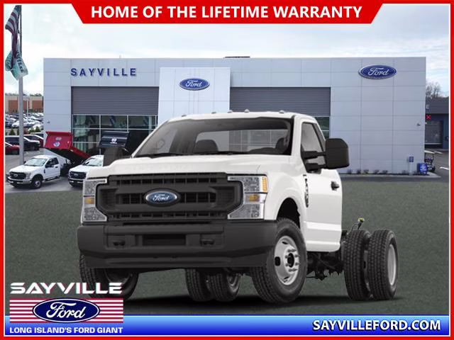 2025 Oxford White Ford Super Duty F-350 DRW XL 4WD Reg Cab 169 WB 84 CA 4X4 Truck