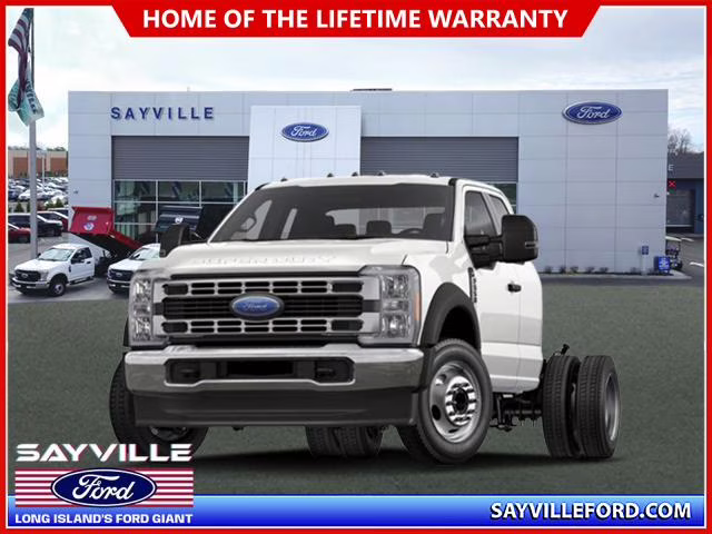 2025 Oxford White Ford Super Duty F-550 DRW XL SuperCab 192 4WD 4X4 Truck