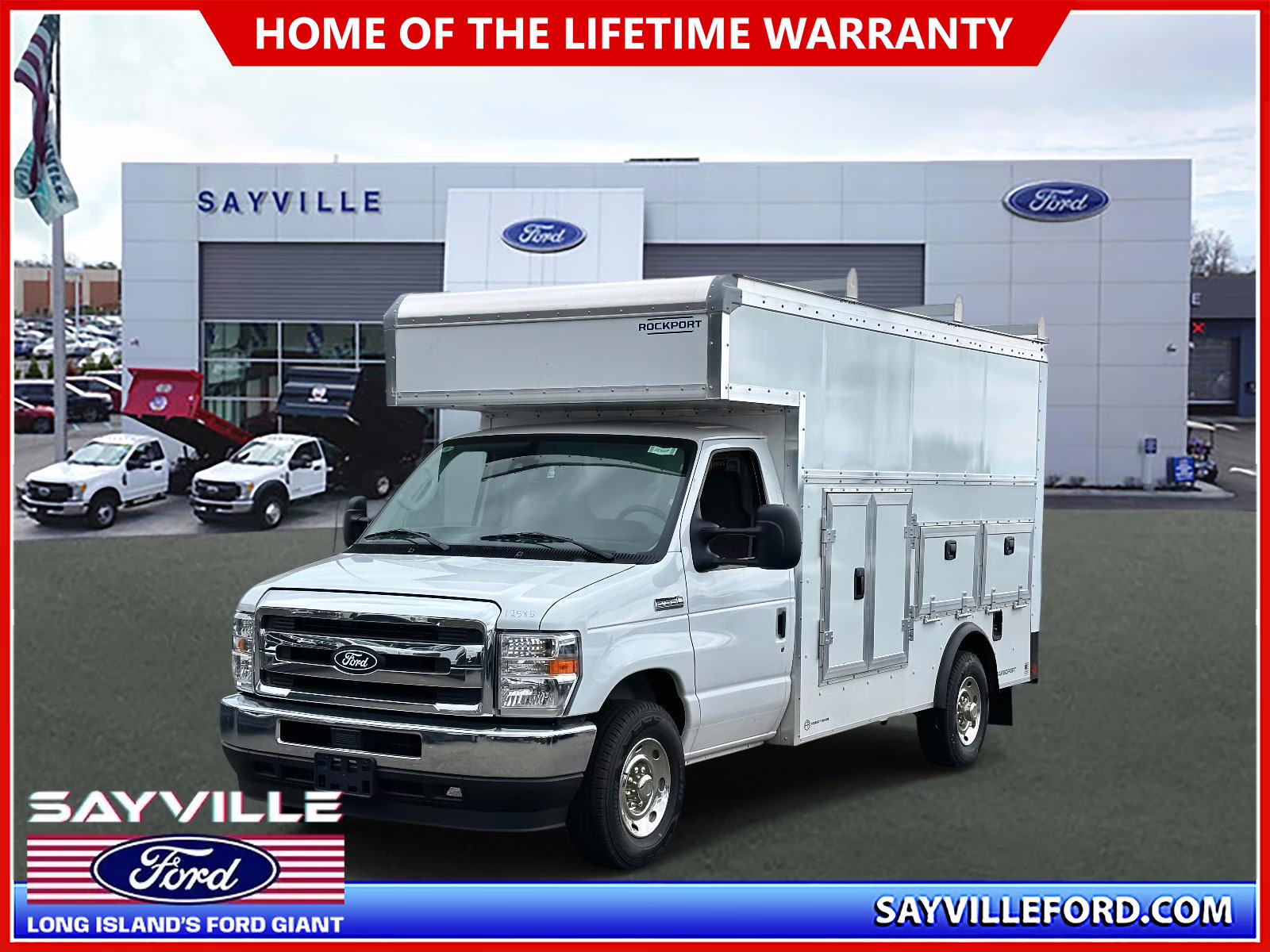 2026 Oxford White Ford E-Series Cutaway E-350 SRW 138 WB RWD Specialty Vehicle