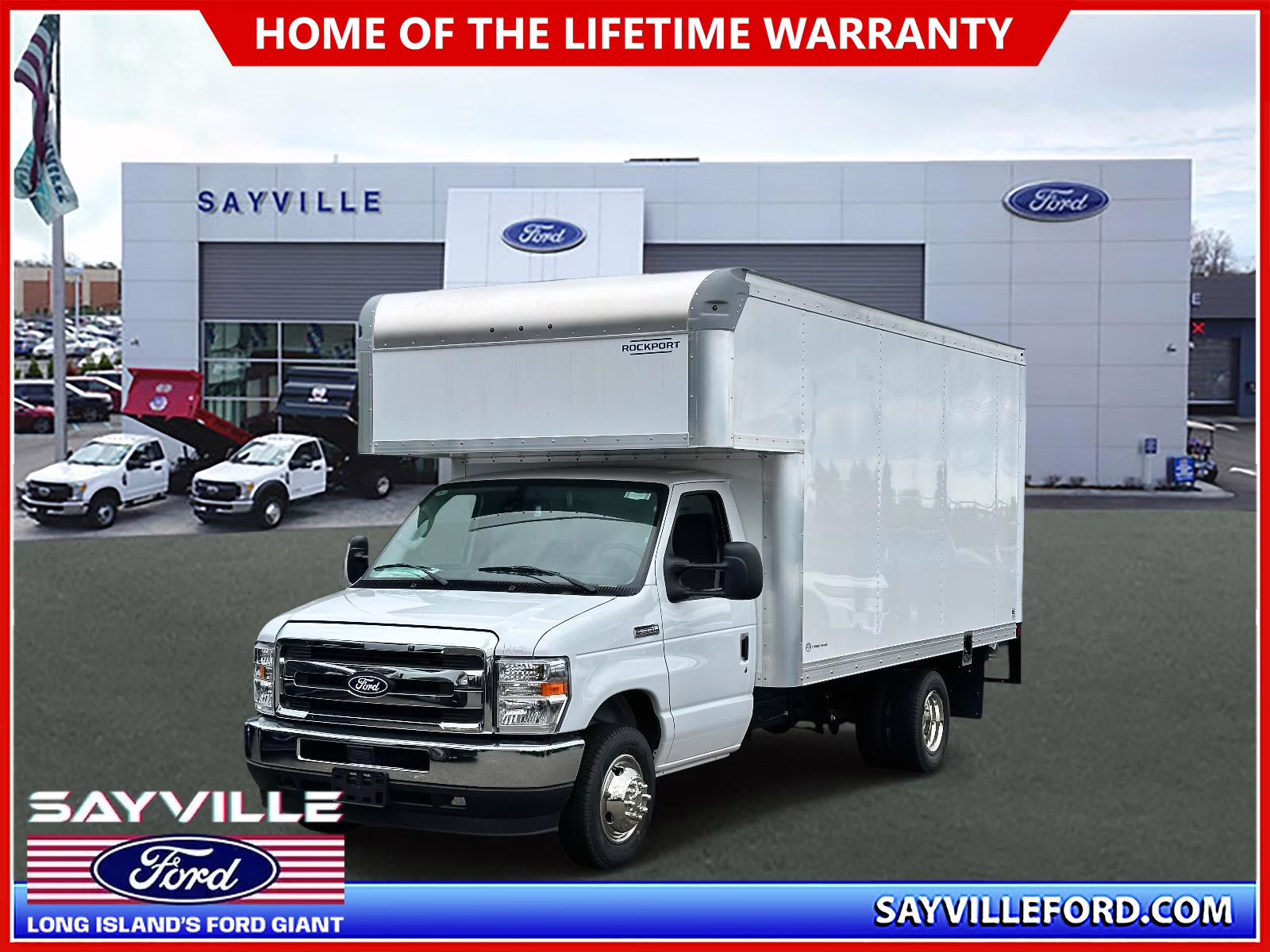 2026 Oxford White Ford E-Series Cutaway E-350 DRW 158 WB RWD Specialty Vehicle