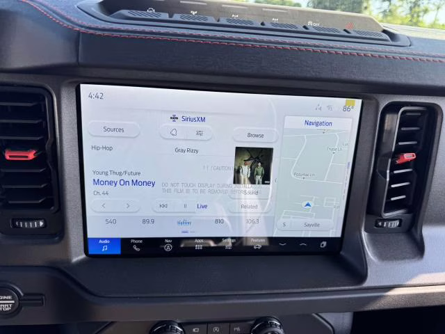 2025 Oxford White Ford Bronco Raptor 4 Door Advanced 4x4 4X4 SUV