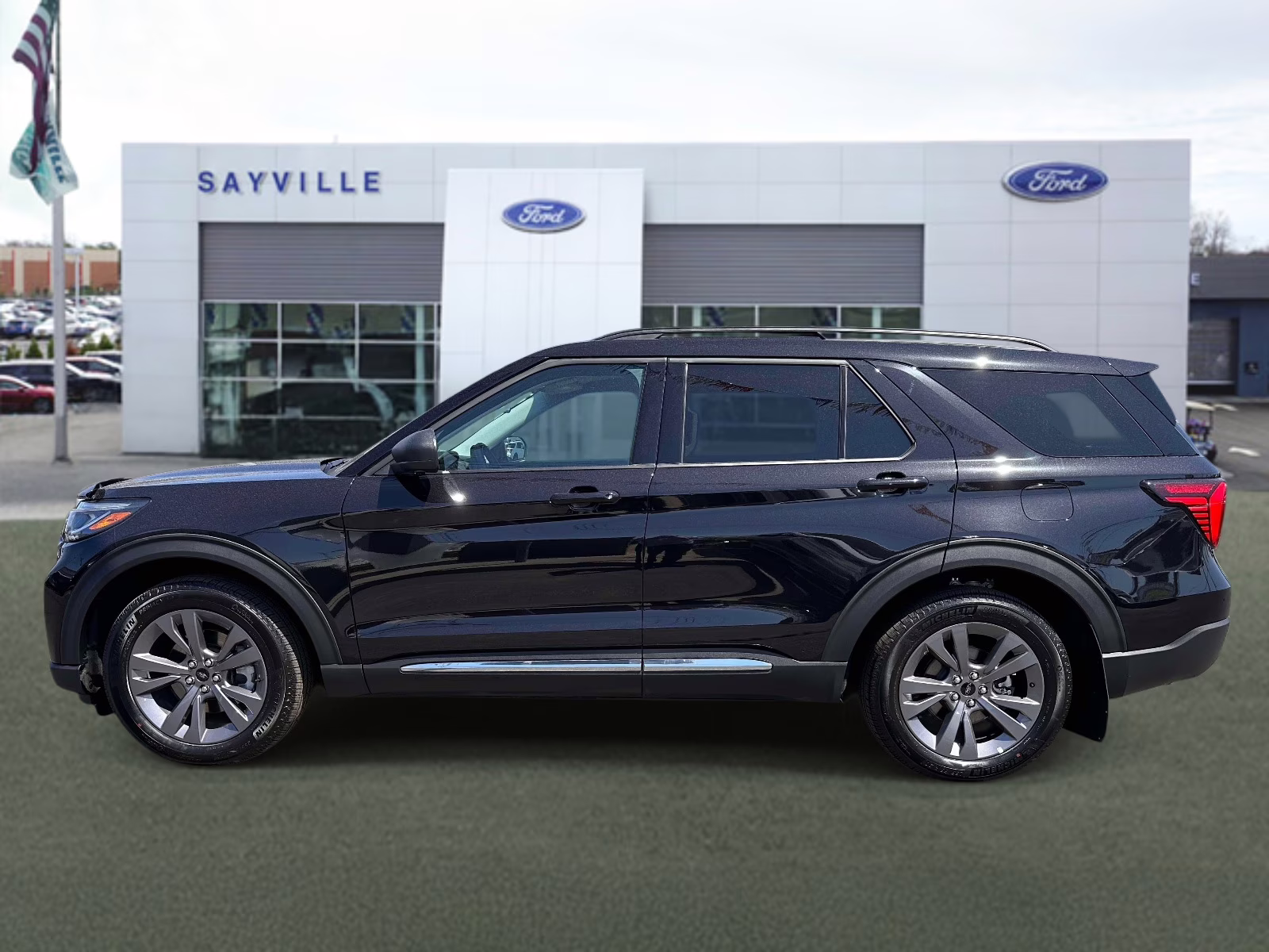 2025 Agate Black Metallic Ford Explorer Active 4WD 4X4 SUV