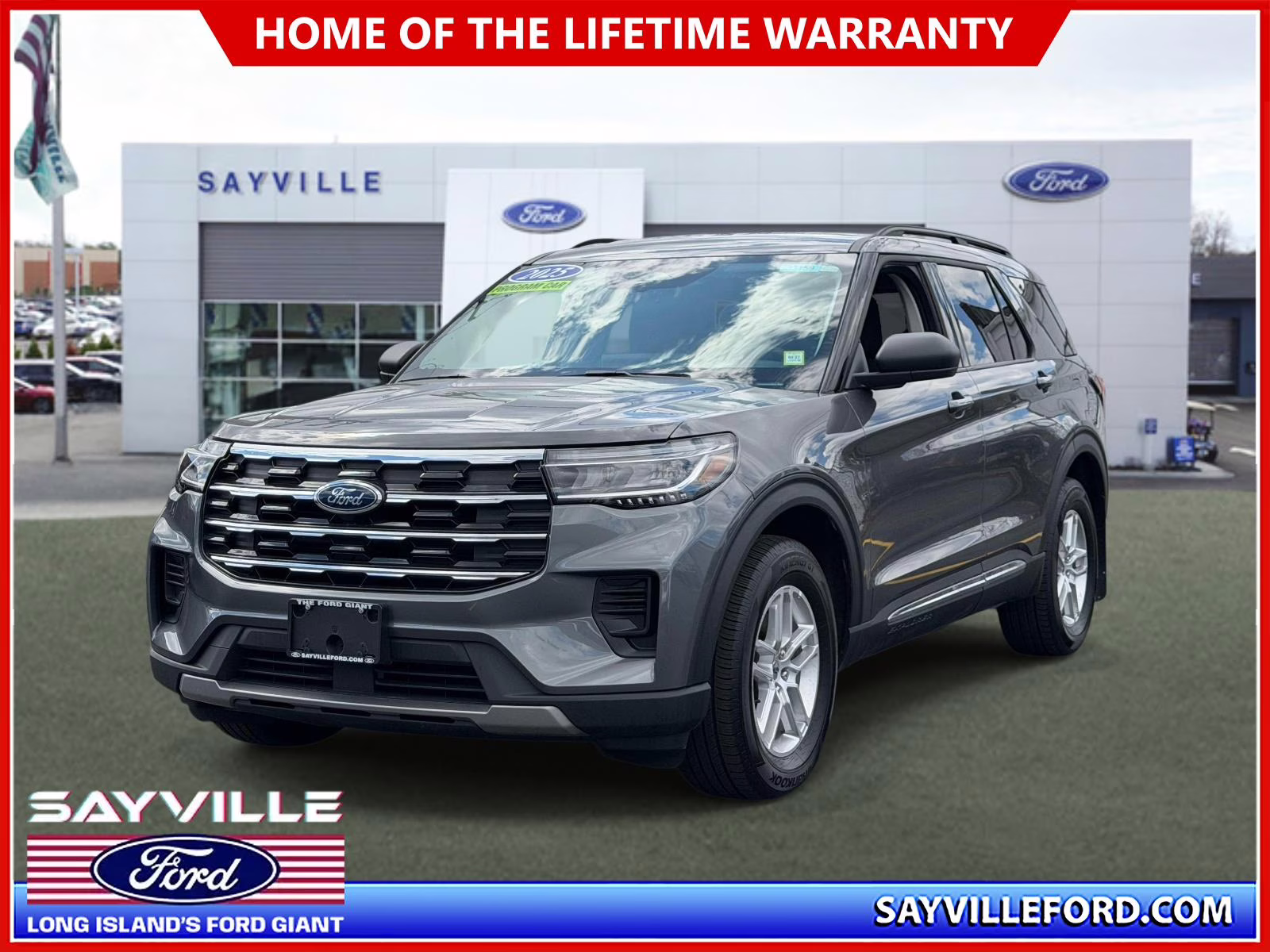 2025 Gray Ford Explorer Active 4WD 4X4 SUV