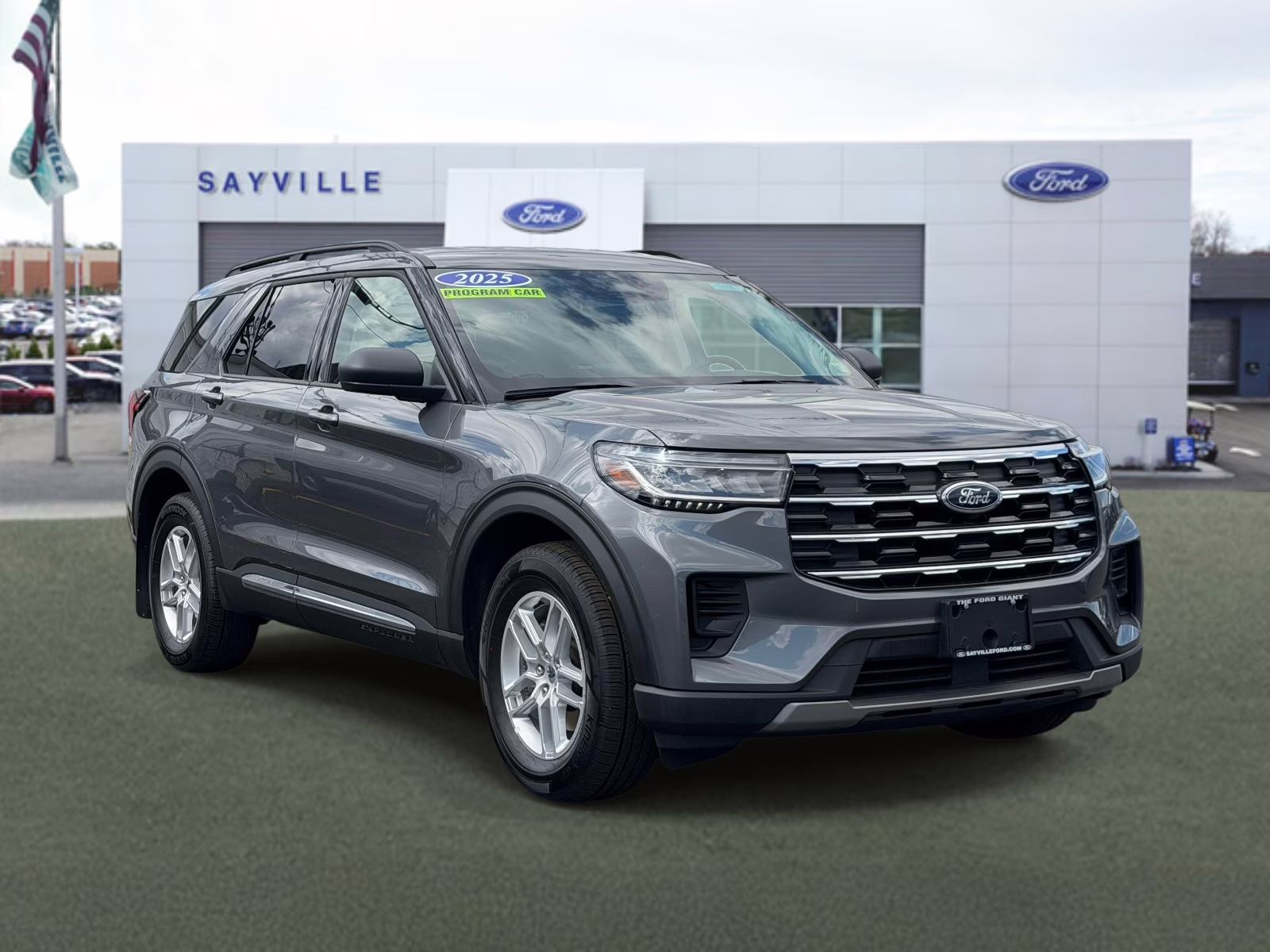 2025 Gray Ford Explorer Active 4WD 4X4 SUV