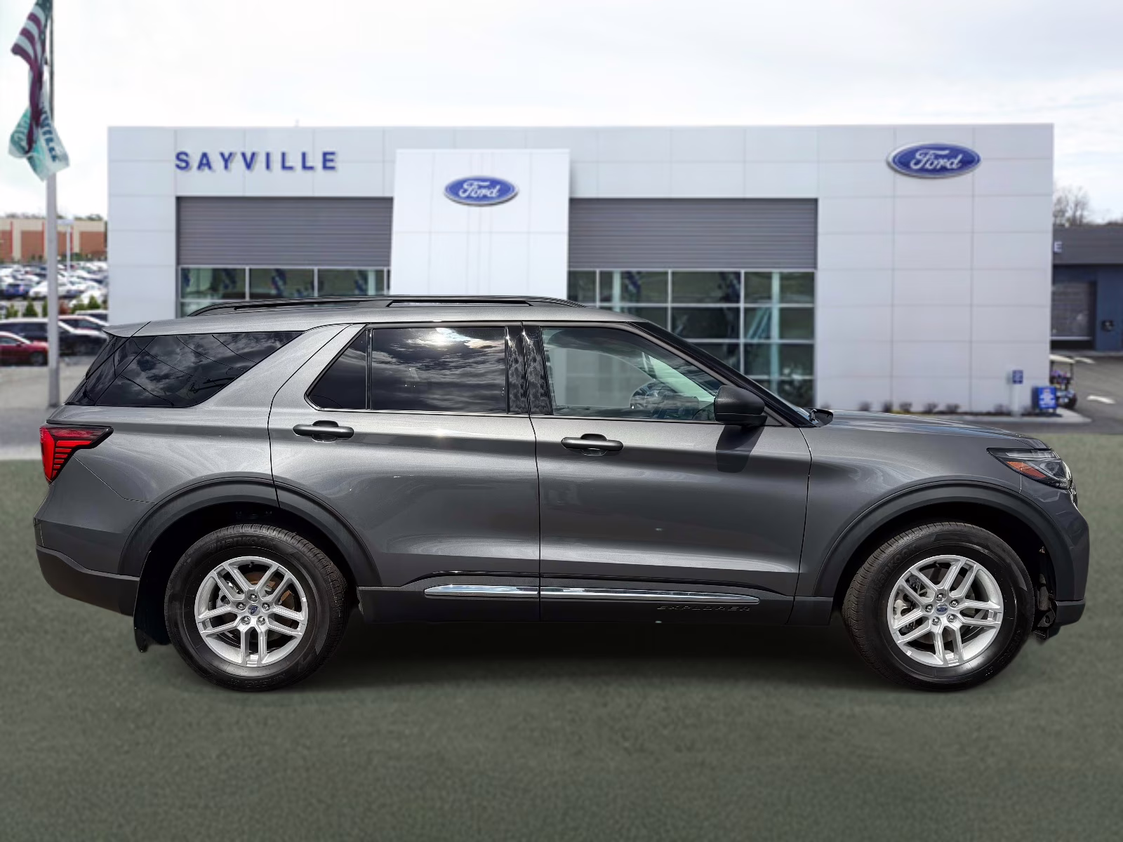 2025 Gray Ford Explorer Active 4WD 4X4 SUV