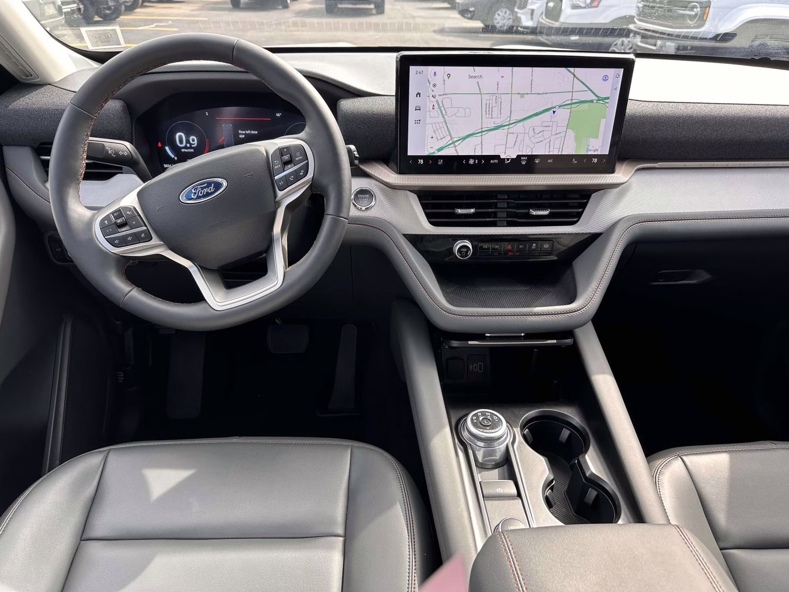 2025 Space White Metallic Ford Explorer Active 4WD 4X4 SUV