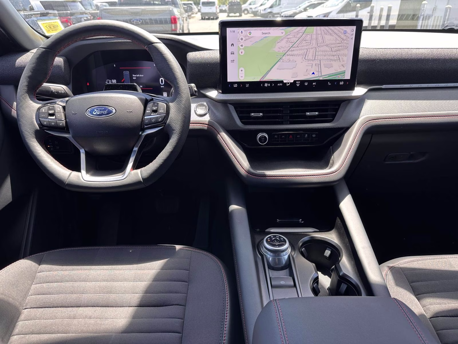 2025 Vapor Blue Metallic Ford Explorer ST-Line 4WD 4X4 SUV