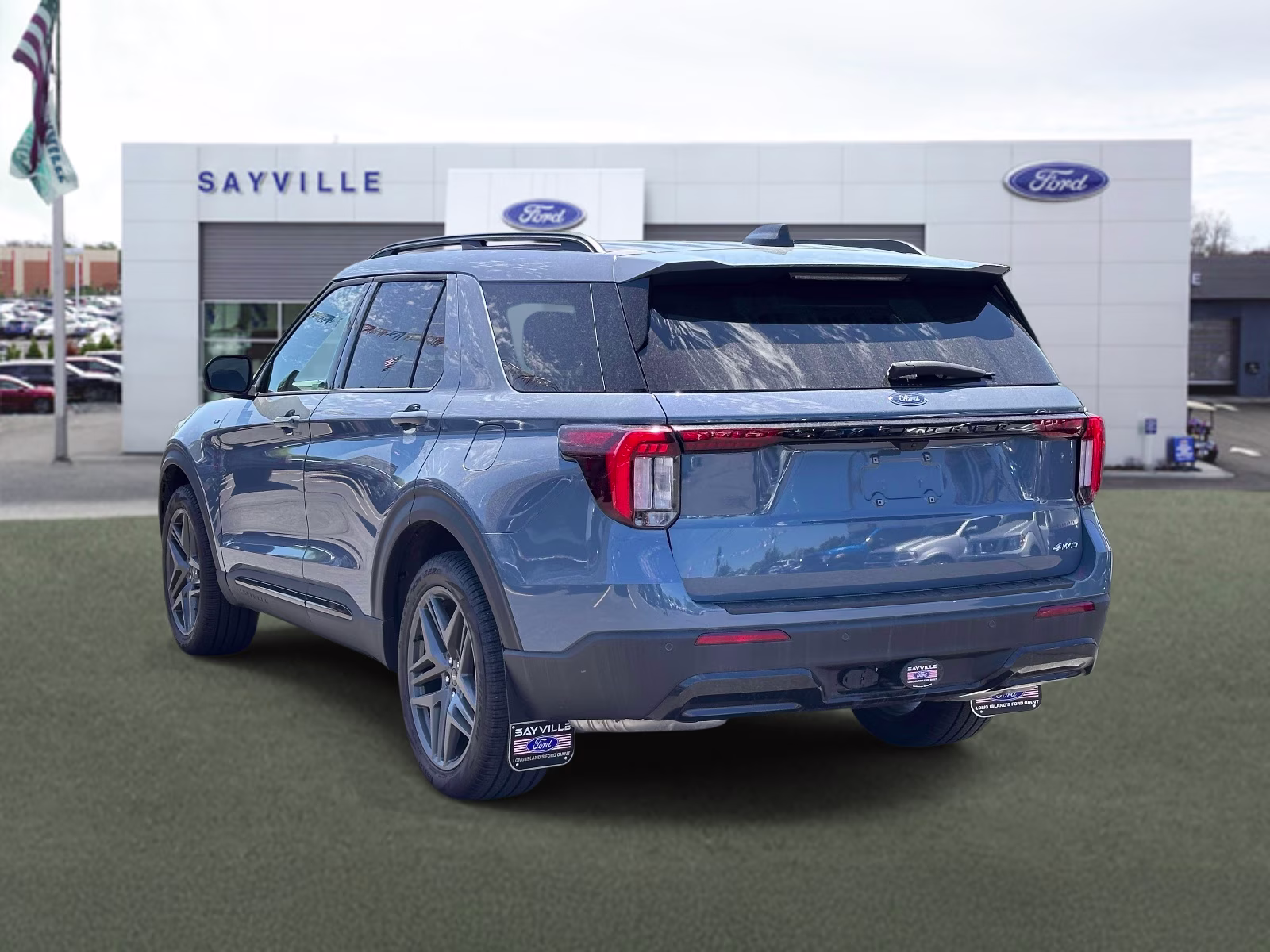 2025 Vapor Blue Metallic Ford Explorer ST-Line 4WD 4X4 SUV
