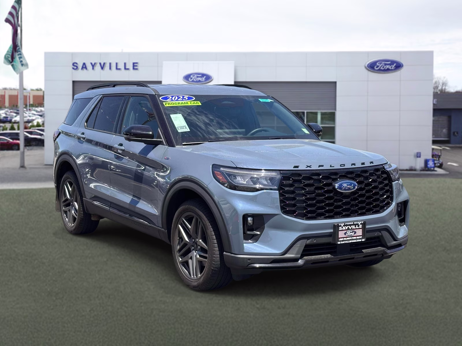2025 Vapor Blue Metallic Ford Explorer ST-Line 4WD 4X4 SUV