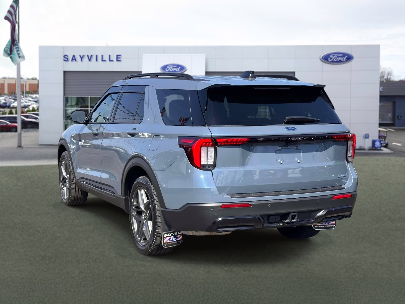 2025 Vapor Blue Metallic Ford Explorer ST-Line 4WD 4X4 SUV