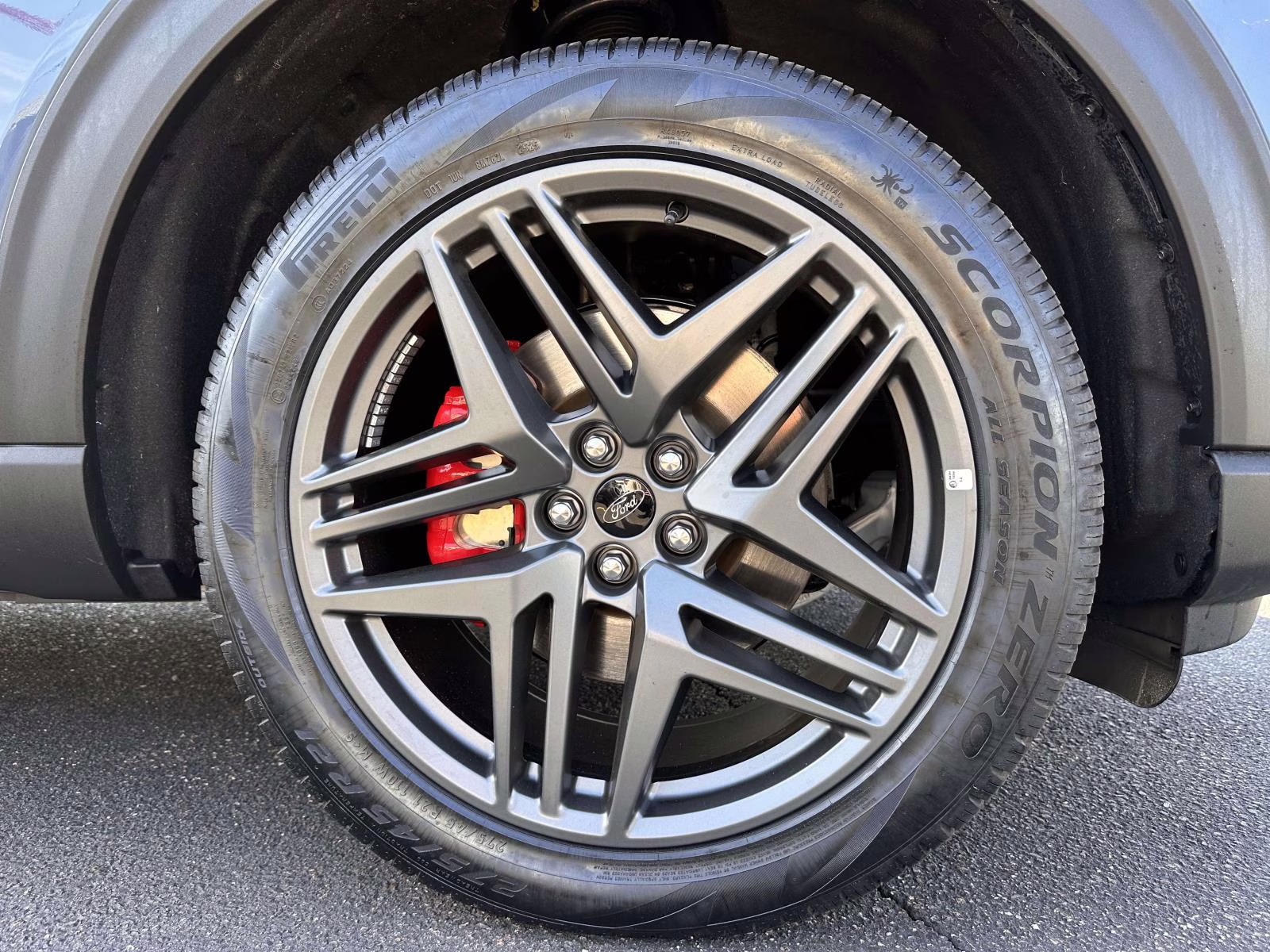 2025 Vapor Blue Metallic Ford Explorer ST-Line 4WD 4X4 SUV