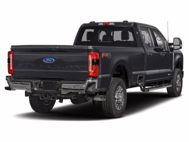 2025 Agate Black Metallic Ford Super Duty F-350 SRW LARIAT 4WD Crew Cab 6.75' Box 4X4 Truck