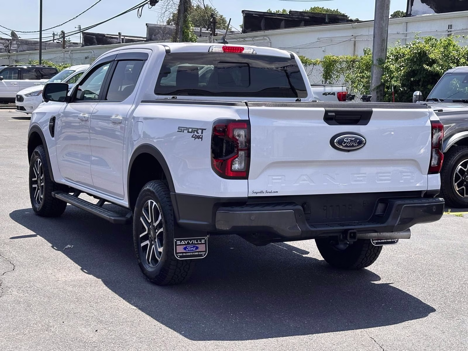 2025 Oxford White Ford Ranger LARIAT 4WD SuperCrew 5' Box 4X4 Truck