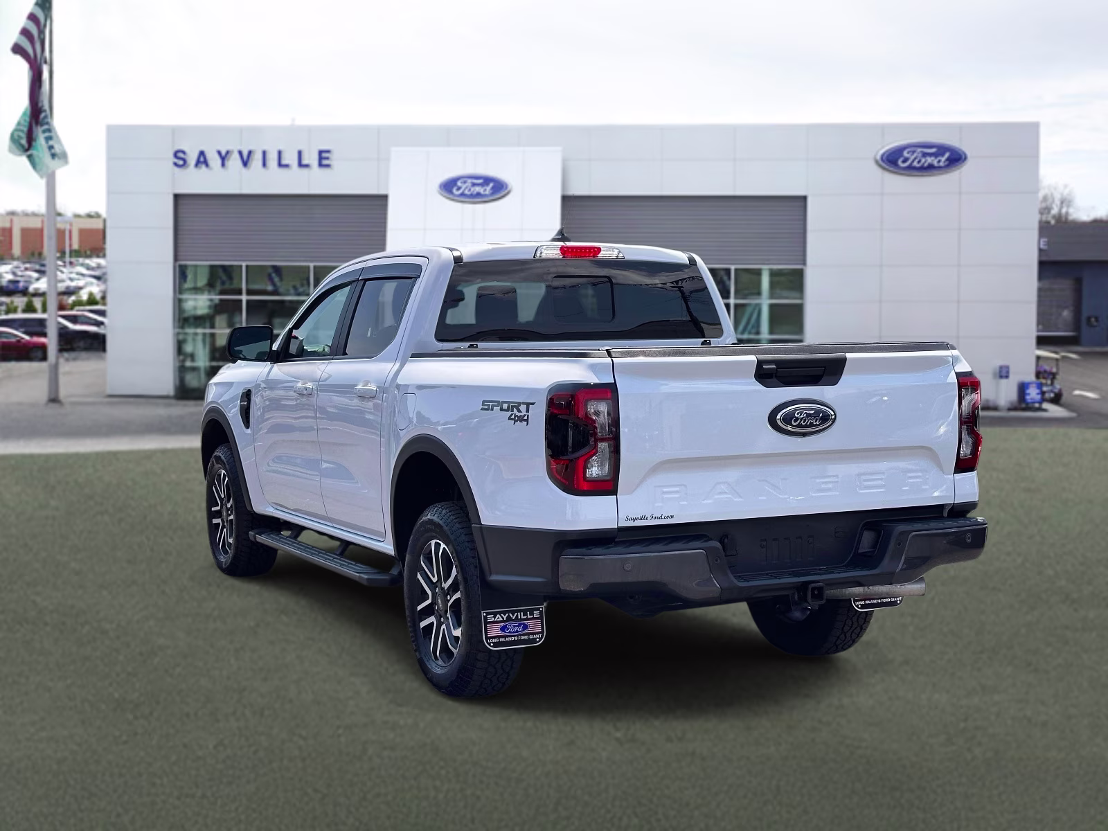2025 Oxford White Ford Ranger LARIAT 4WD SuperCrew 5' Box 4X4 Truck