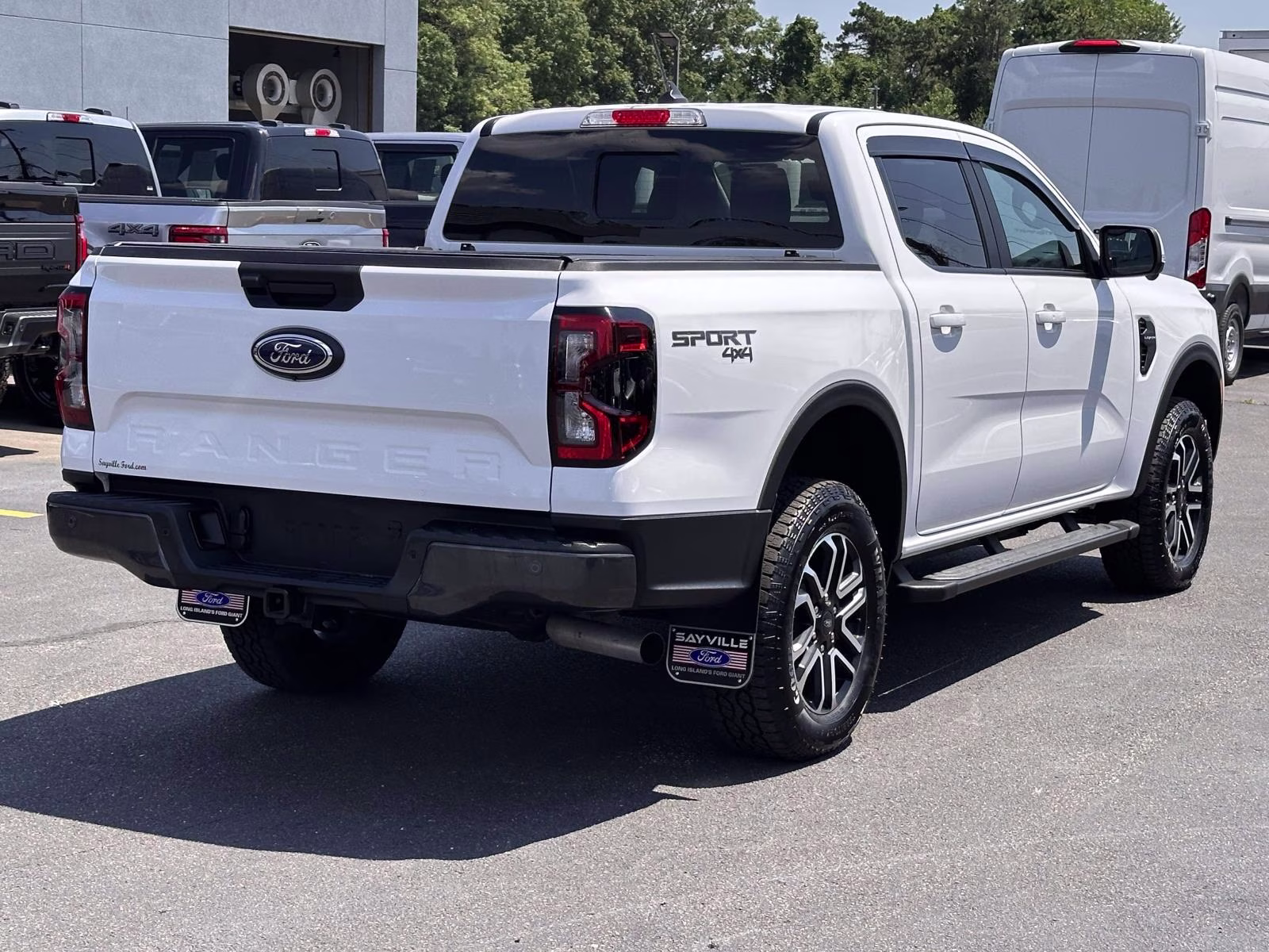 2025 Oxford White Ford Ranger LARIAT 4WD SuperCrew 5' Box 4X4 Truck