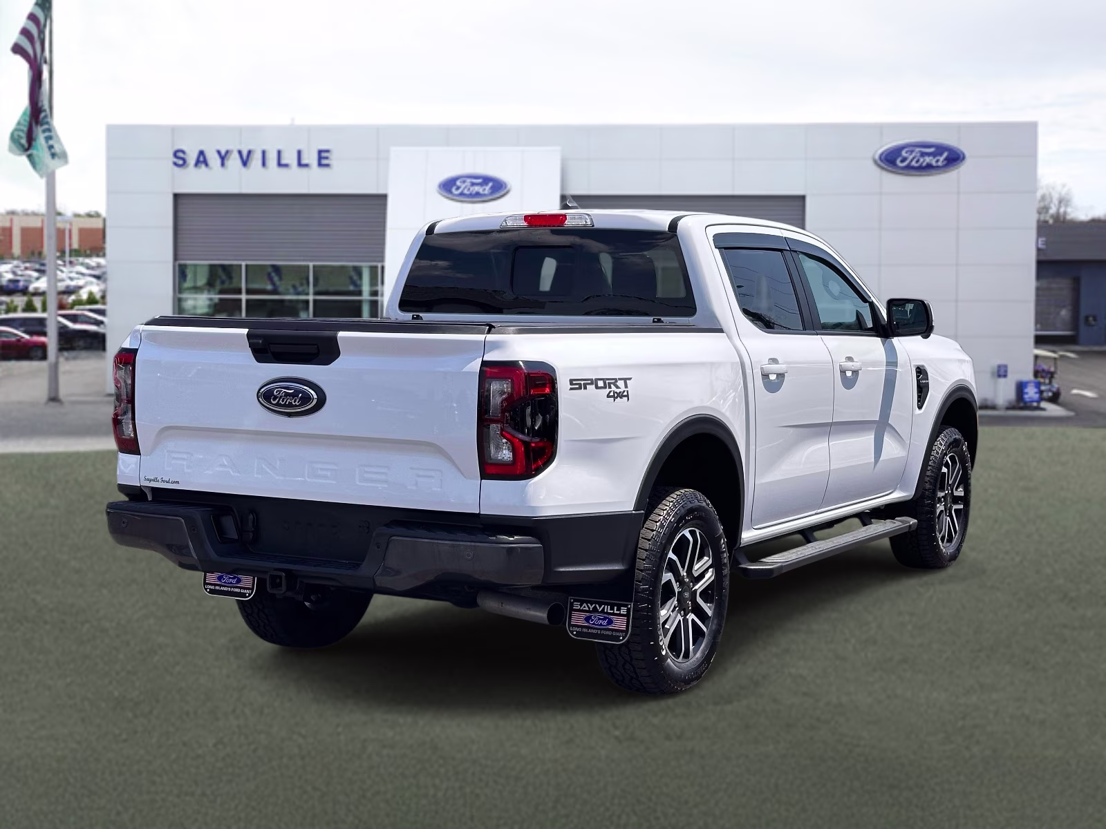 2025 Oxford White Ford Ranger LARIAT 4WD SuperCrew 5' Box 4X4 Truck