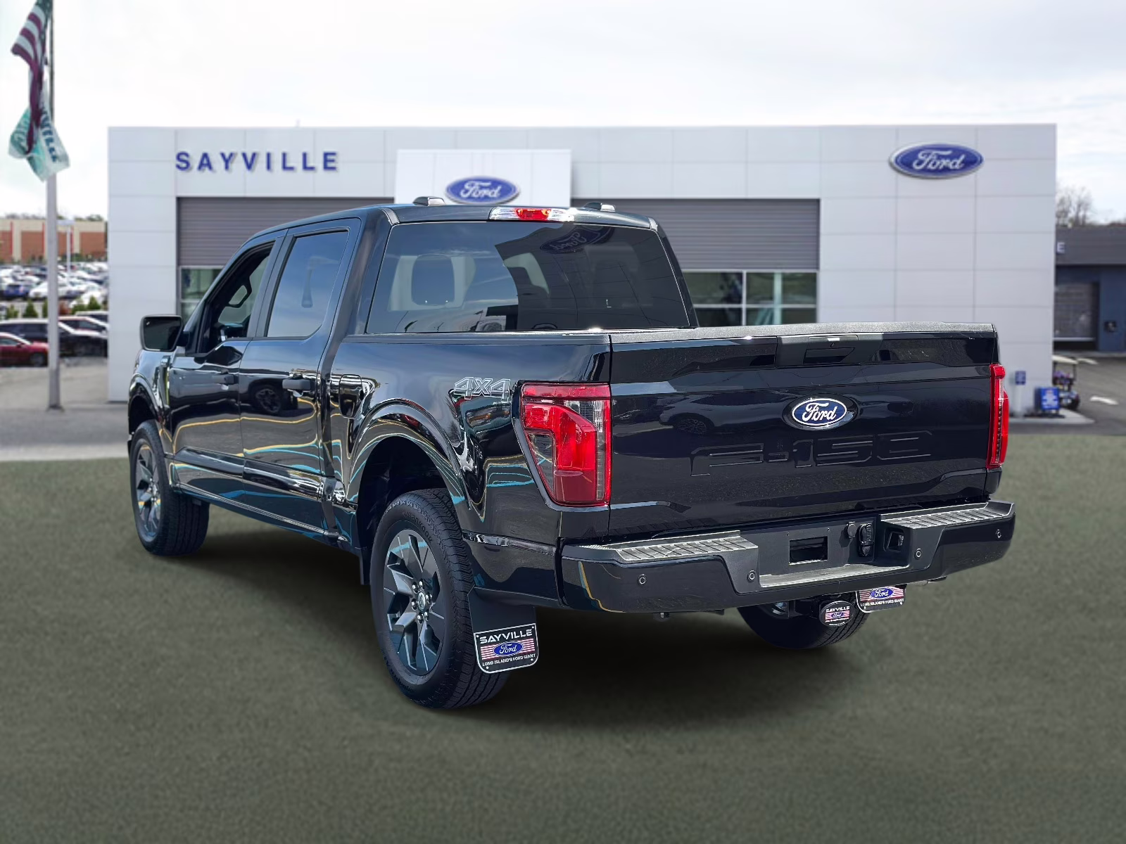 2025 Agate Black Metallic Ford F-150 STX 4WD SuperCrew 5.5' Box 4X4 Truck