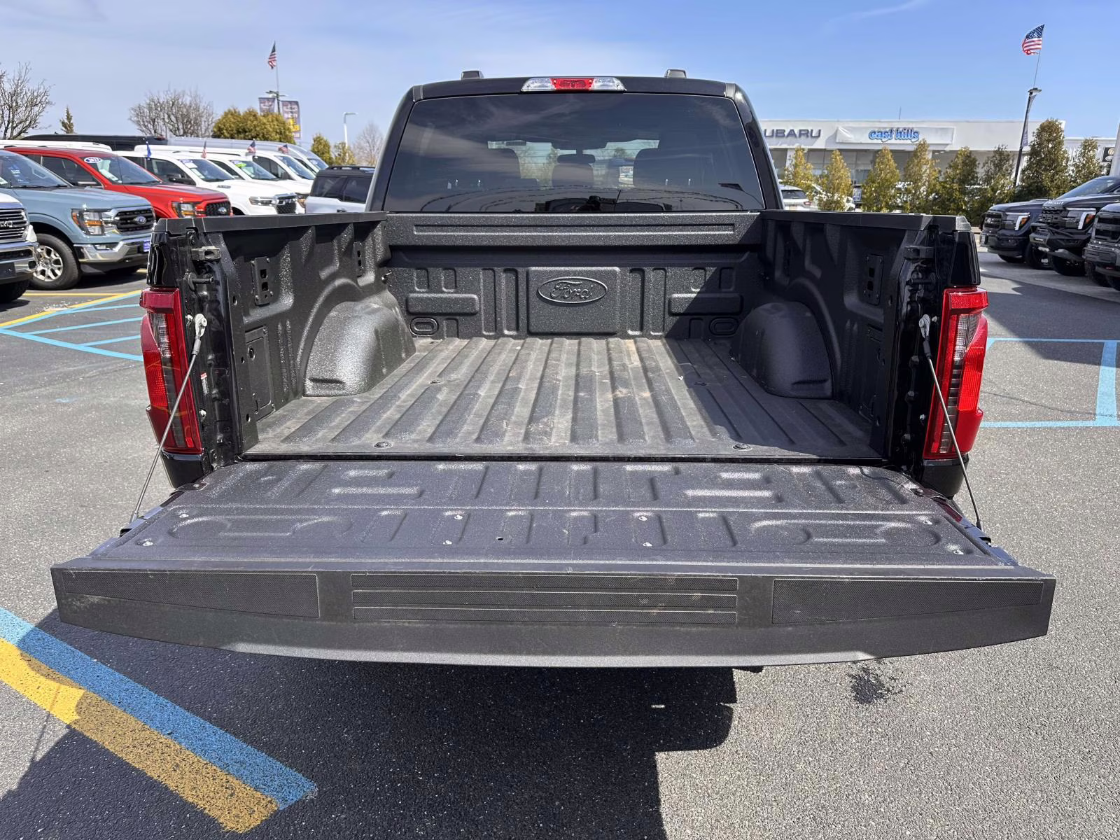 2025 Agate Black Metallic Ford F-150 STX 4WD SuperCrew 5.5' Box 4X4 Truck