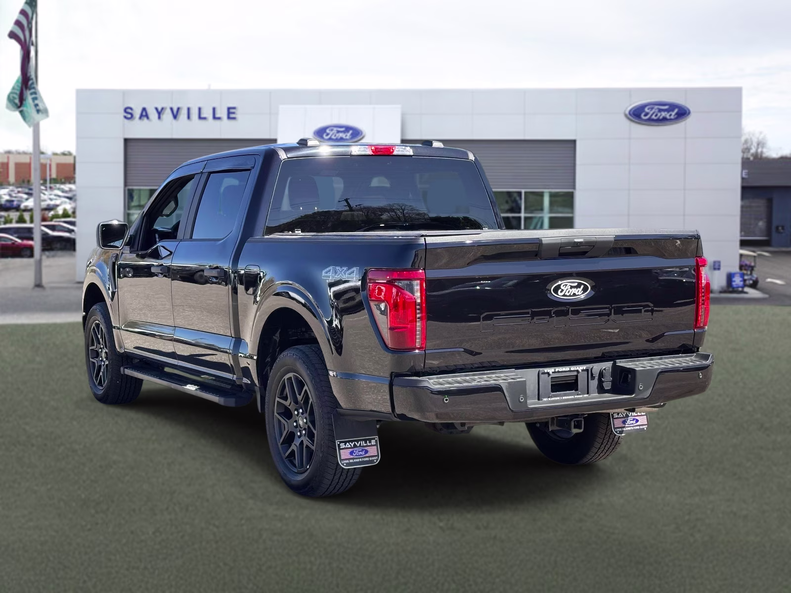 2025 Agate Black Metallic Ford F-150 STX 4WD SuperCrew 5.5' Box 4X4 Truck