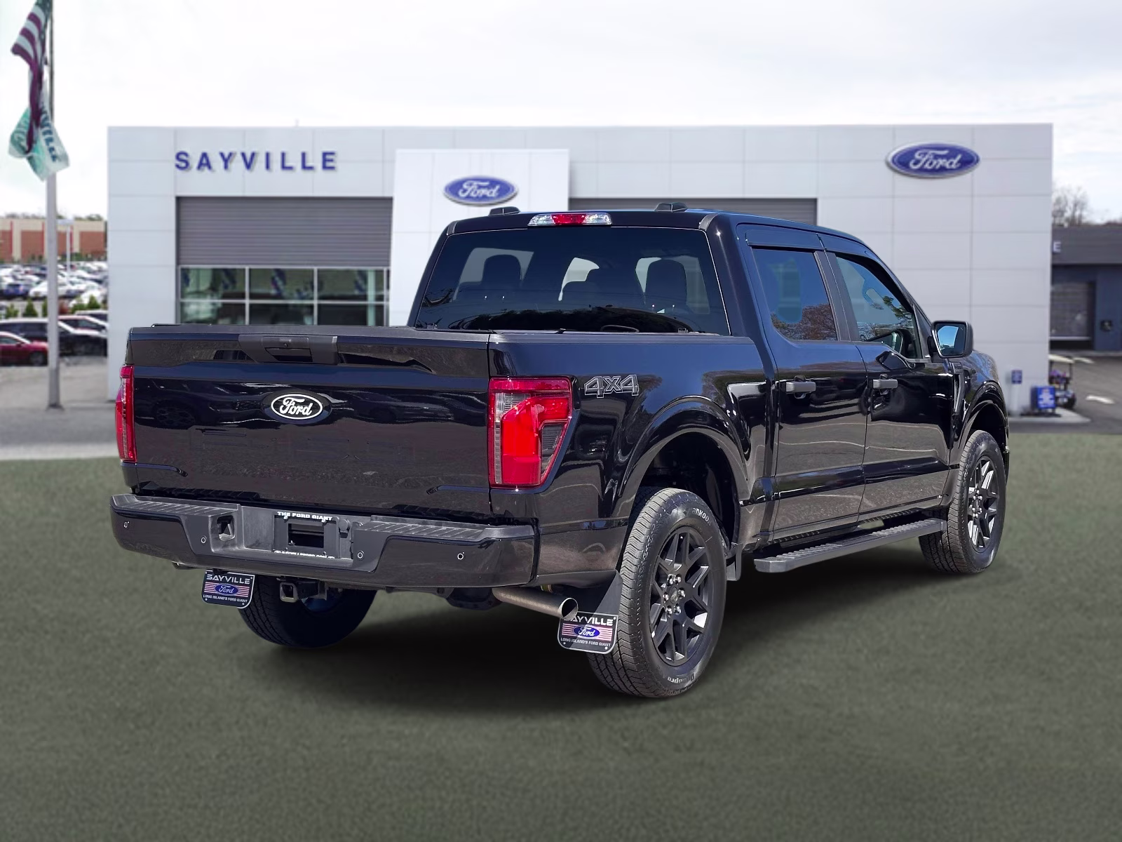 2025 Agate Black Metallic Ford F-150 STX 4WD SuperCrew 5.5' Box 4X4 Truck