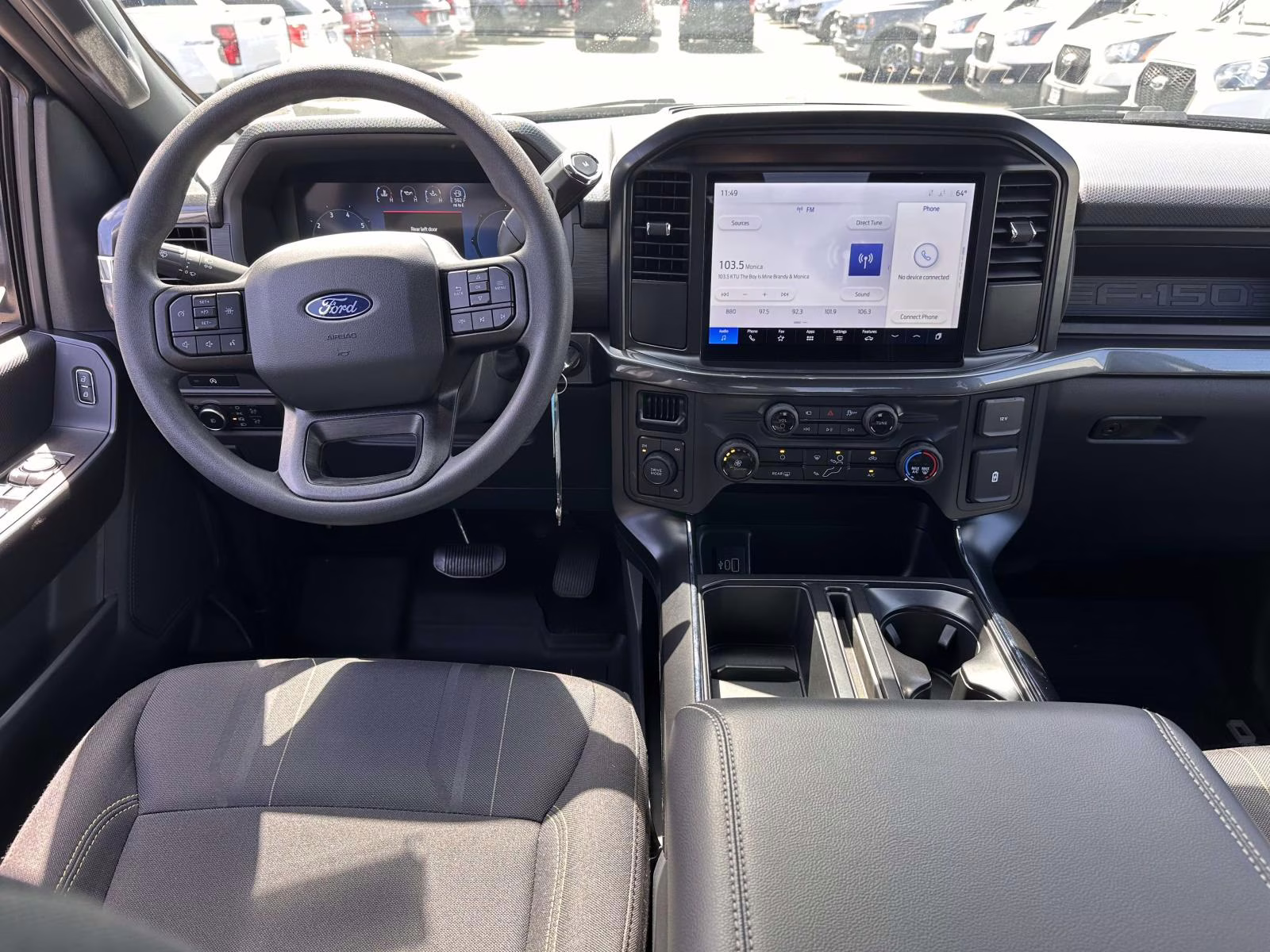 2025 Iconic Silver Metallic Ford F-150 STX 4WD SuperCrew 5.5' Box 4X4 Truck