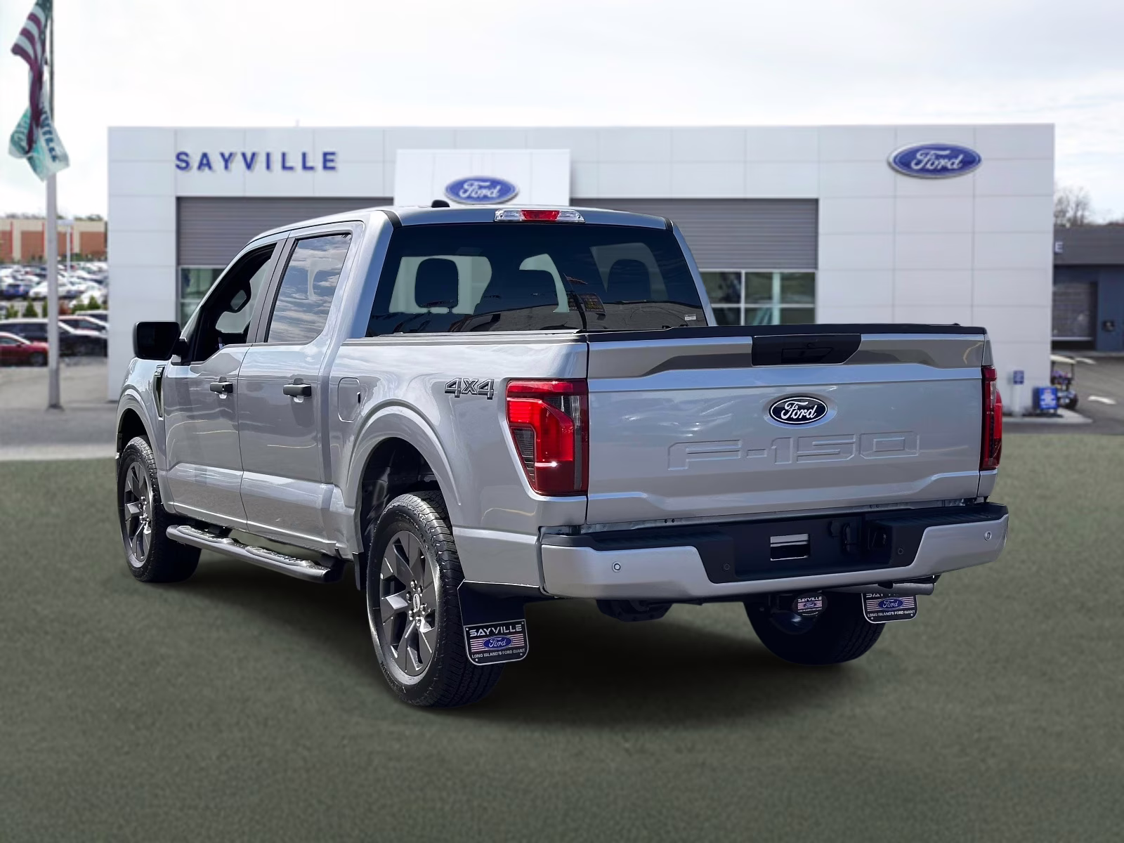 2025 Iconic Silver Metallic Ford F-150 STX 4WD SuperCrew 5.5' Box 4X4 Truck
