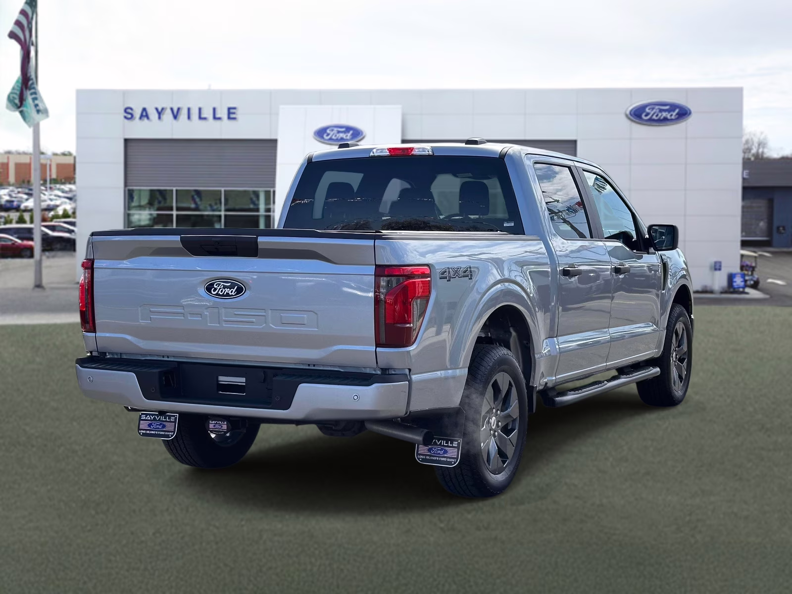 2025 Iconic Silver Metallic Ford F-150 STX 4WD SuperCrew 5.5' Box 4X4 Truck