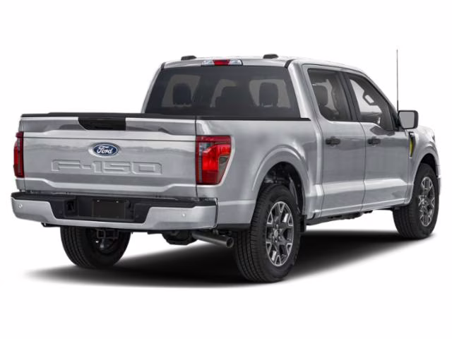 2025 Iconic Silver Metallic Ford F-150 STX 4WD SuperCrew 5.5' Box 4X4 Truck