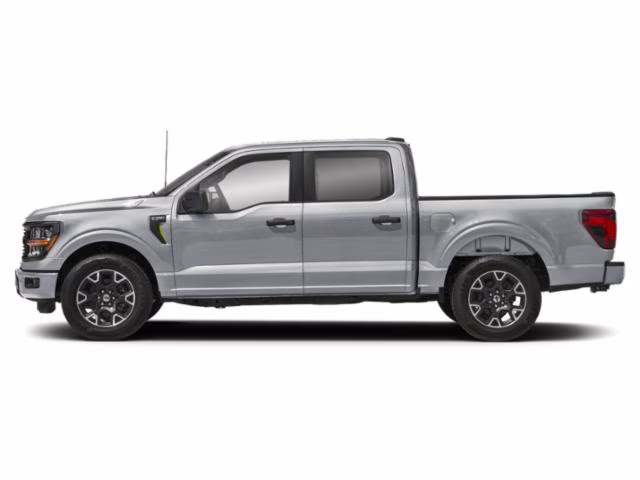 2025 Iconic Silver Metallic Ford F-150 STX 4WD SuperCrew 5.5' Box 4X4 Truck
