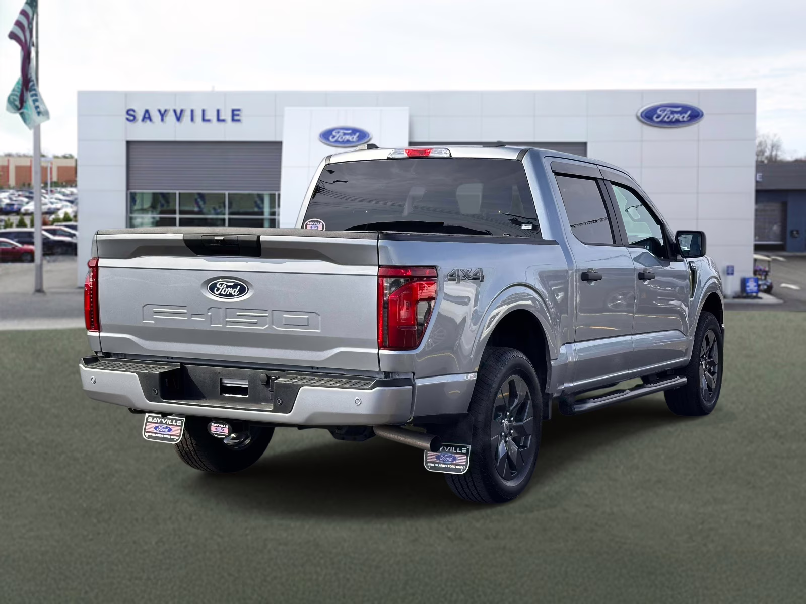 2025 Iconic Silver Metallic Ford F-150 STX 4WD SuperCrew 5.5' Box 4X4 Truck