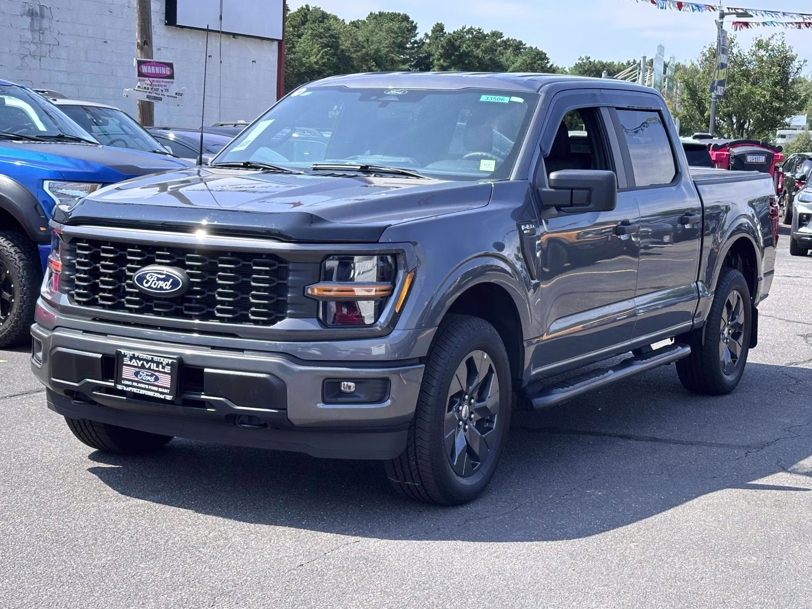 2025 Carbonized Gray Metallic Ford F-150 STX 4WD SuperCrew 5.5' Box 4X4 Truck