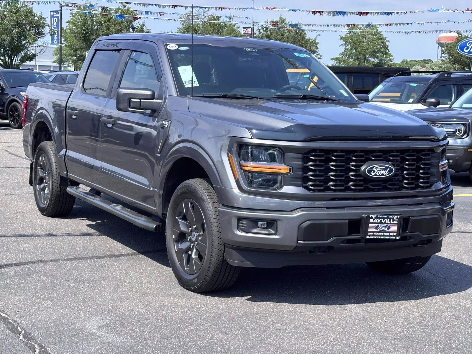 2025 Carbonized Gray Metallic Ford F-150 STX 4WD SuperCrew 5.5' Box 4X4 Truck