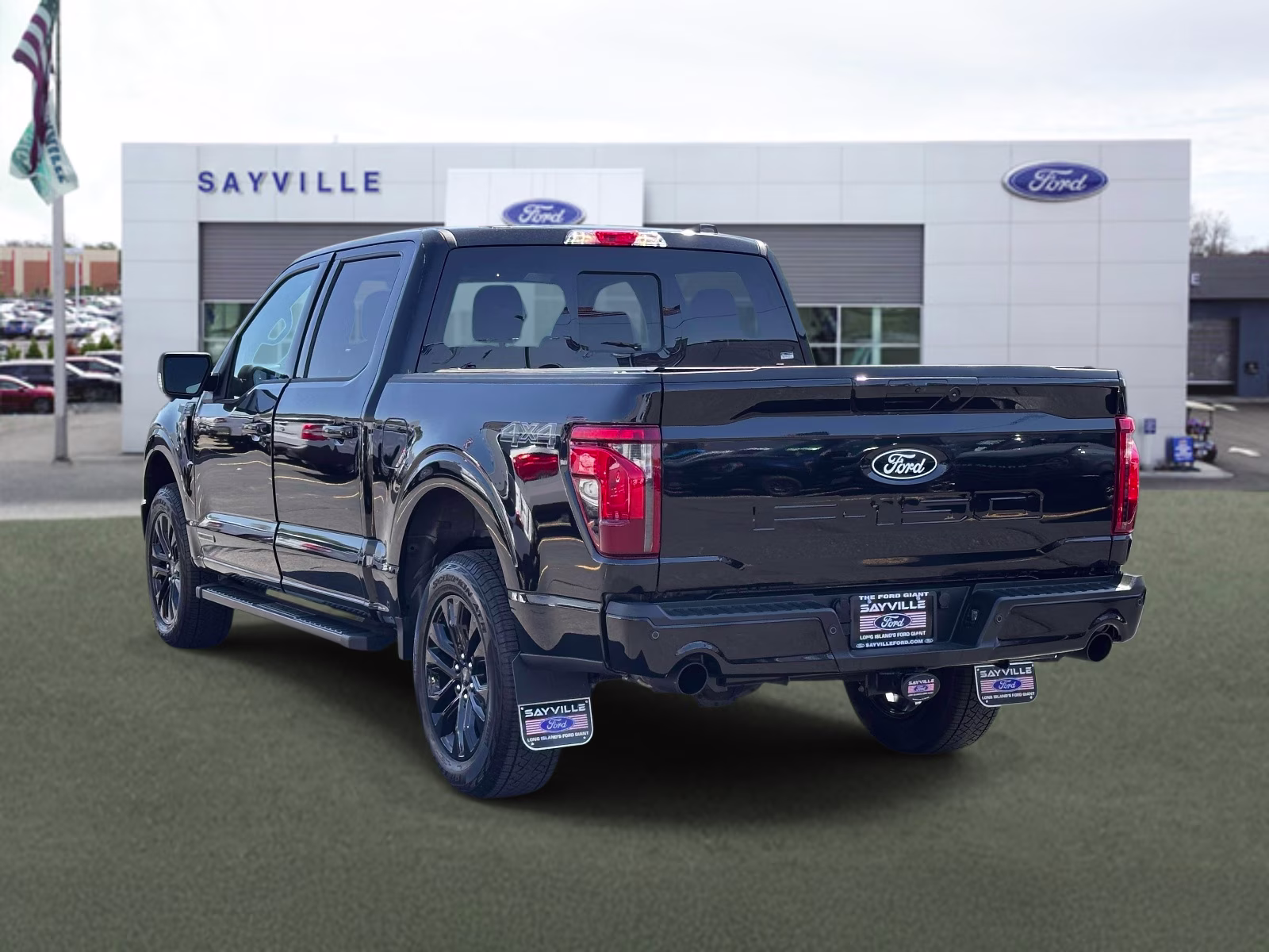 2025 Agate Black Metallic Ford F-150 XLT 4WD SuperCrew 5.5' Box 4X4 Truck