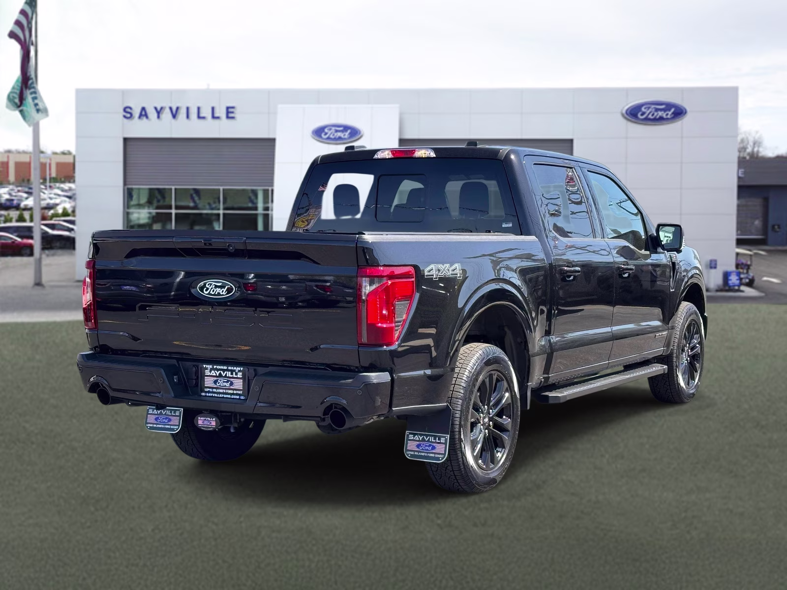 2025 Agate Black Metallic Ford F-150 XLT 4WD SuperCrew 5.5' Box 4X4 Truck