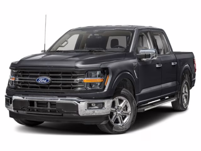 2025 Black Ford F-150 XLT 4X4 Truck