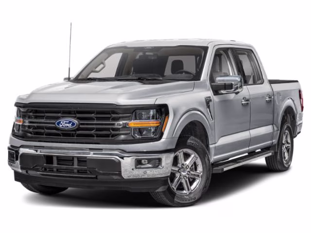 2025 Silver Ford F-150 XLT 4X4 Truck