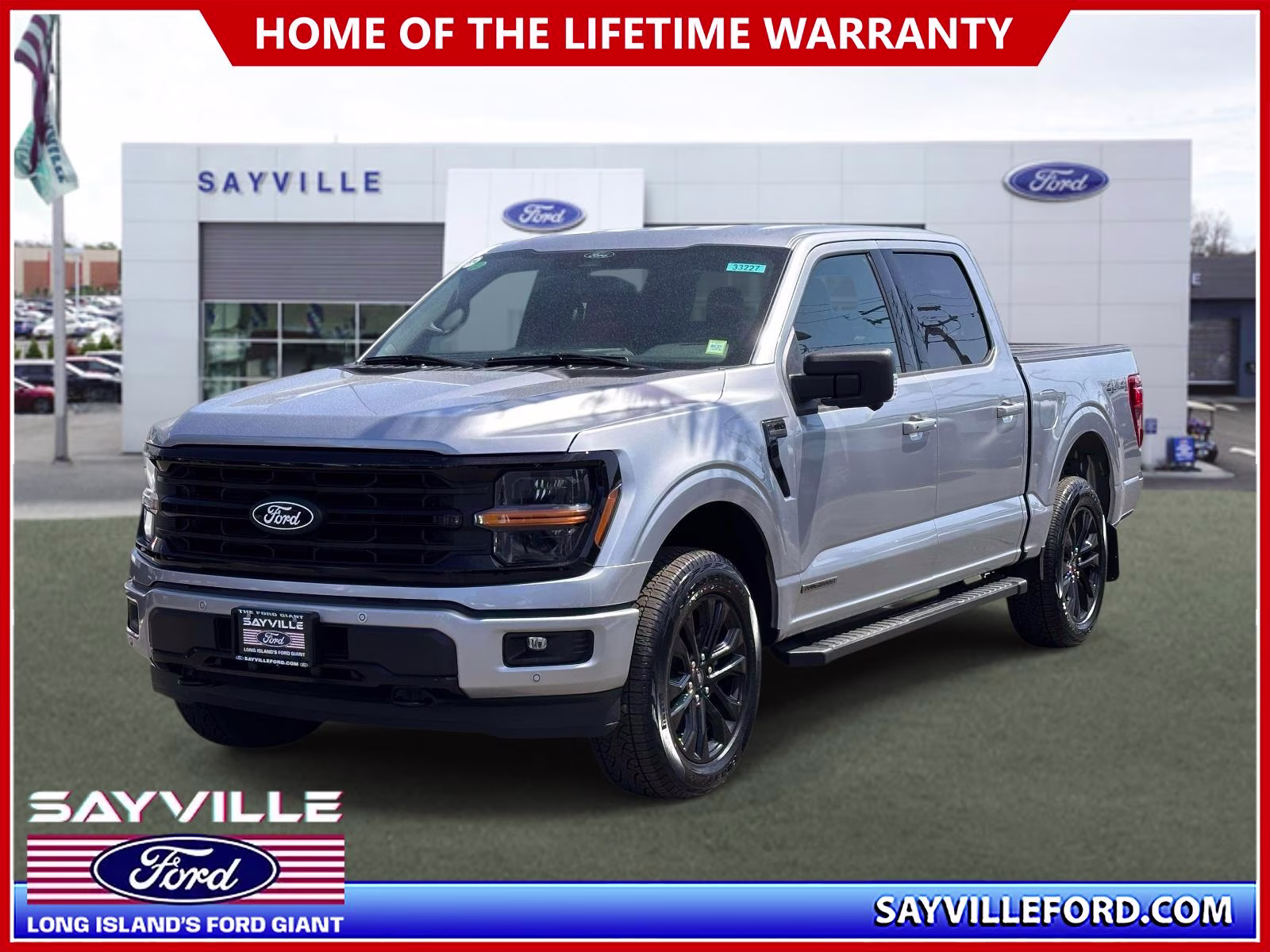 2025 Iconic Silver Metallic Ford F-150 XLT 4WD SuperCrew 5.5' Box 4X4 Truck