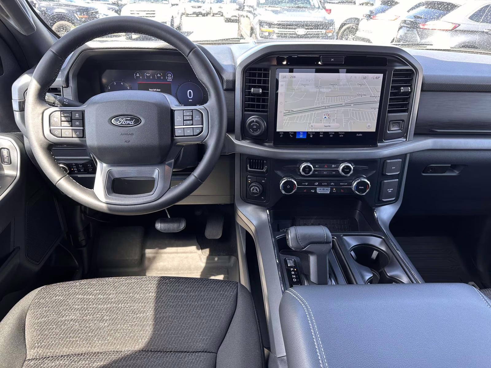 2025 Iconic Silver Metallic Ford F-150 XLT 4WD SuperCrew 5.5' Box 4X4 Truck