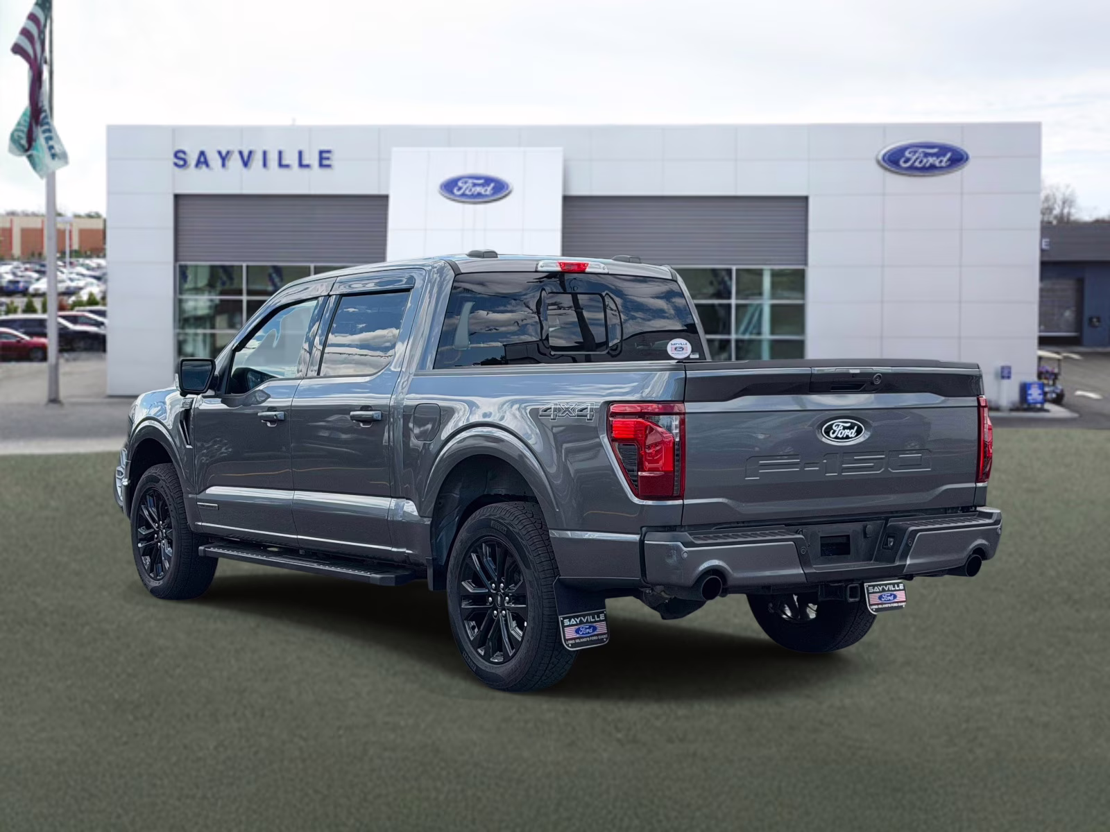 2025 Gray Ford F-150 XLT 4WD SuperCrew 5.5' Box 4X4 Truck