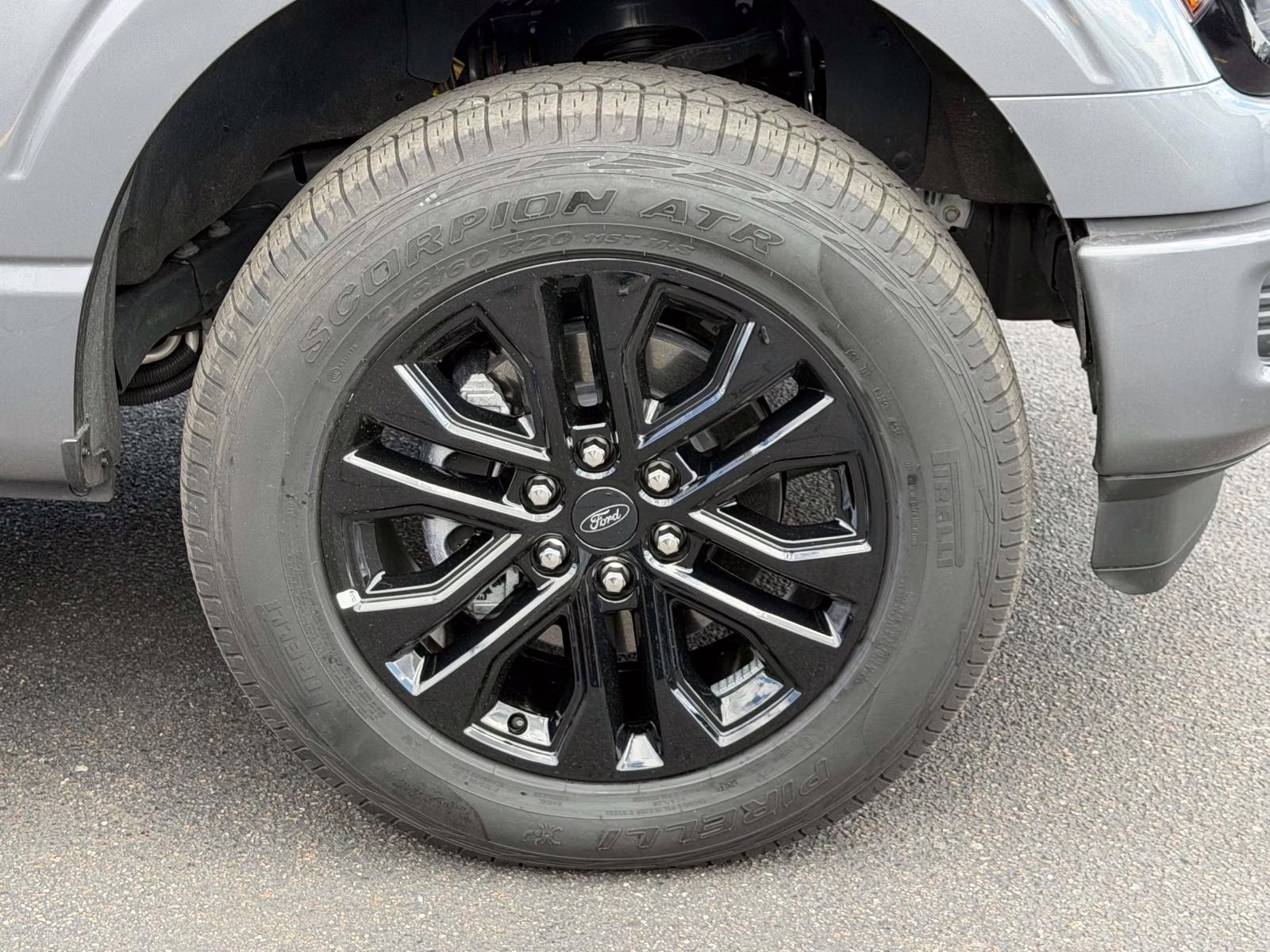 2025 Gray Ford F-150 XLT 4WD SuperCrew 5.5' Box 4X4 Truck