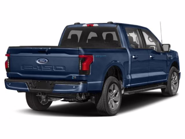 2024 Antimatter Blue Metallic Ford F-150 Lightning XLT 4WD SuperCrew 5.5' Box AWD Truck