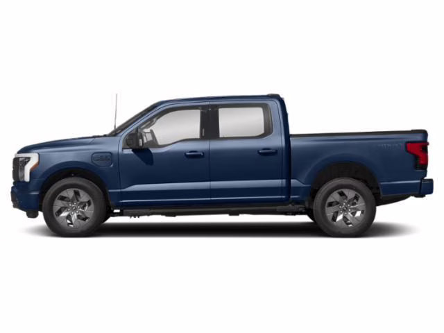 2024 Antimatter Blue Metallic Ford F-150 Lightning XLT 4WD SuperCrew 5.5' Box AWD Truck