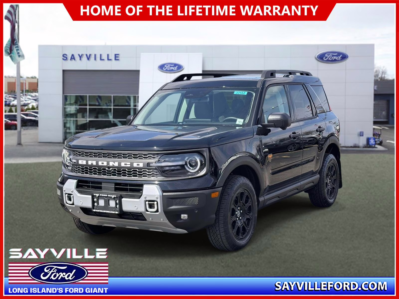 2025 Shadow Black Ford Bronco Sport Badlands 4x4 4X4 SUV