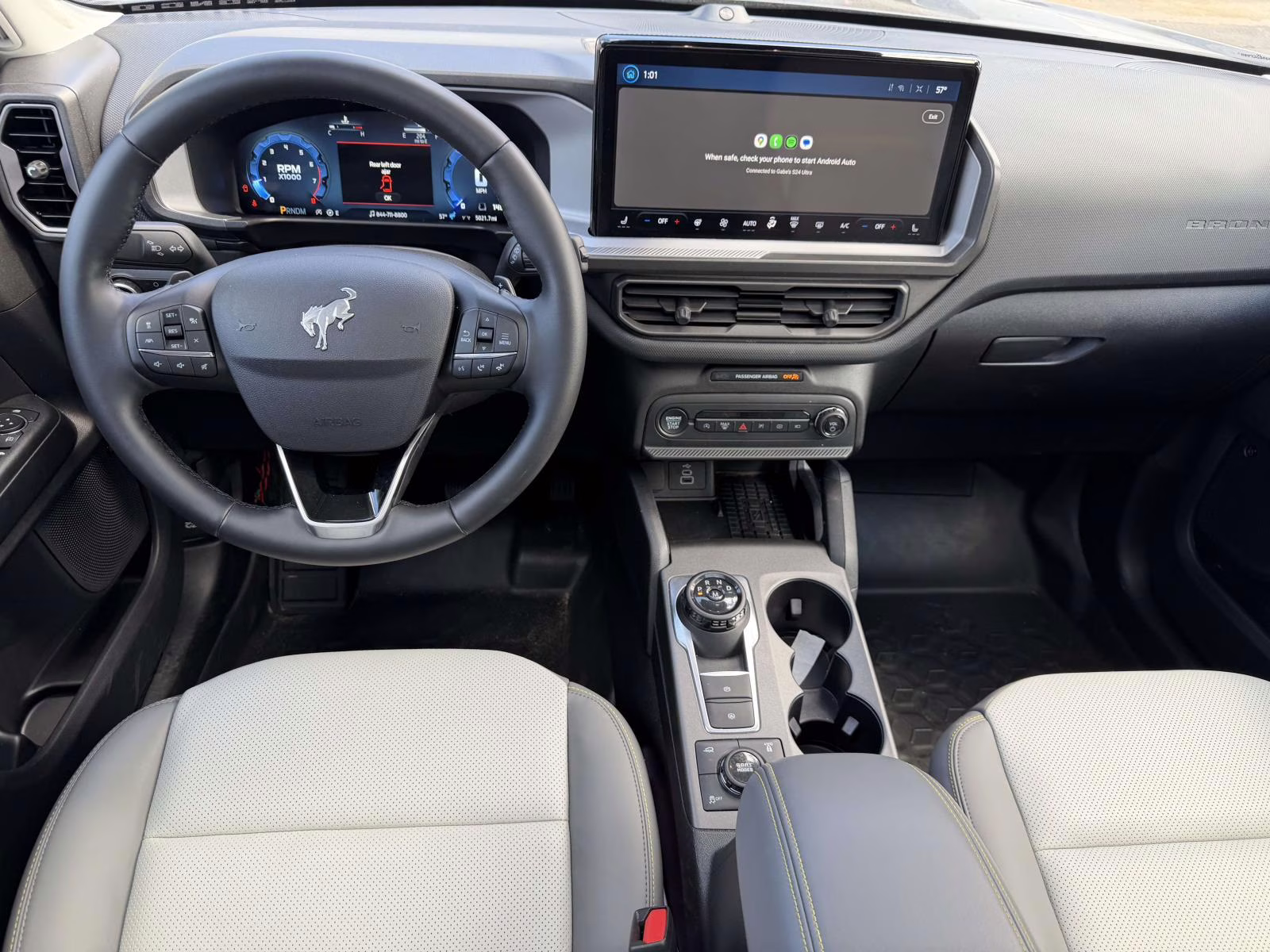 2025 Carbonized Gray Metallic Ford Bronco Sport Badlands 4x4 4X4 SUV