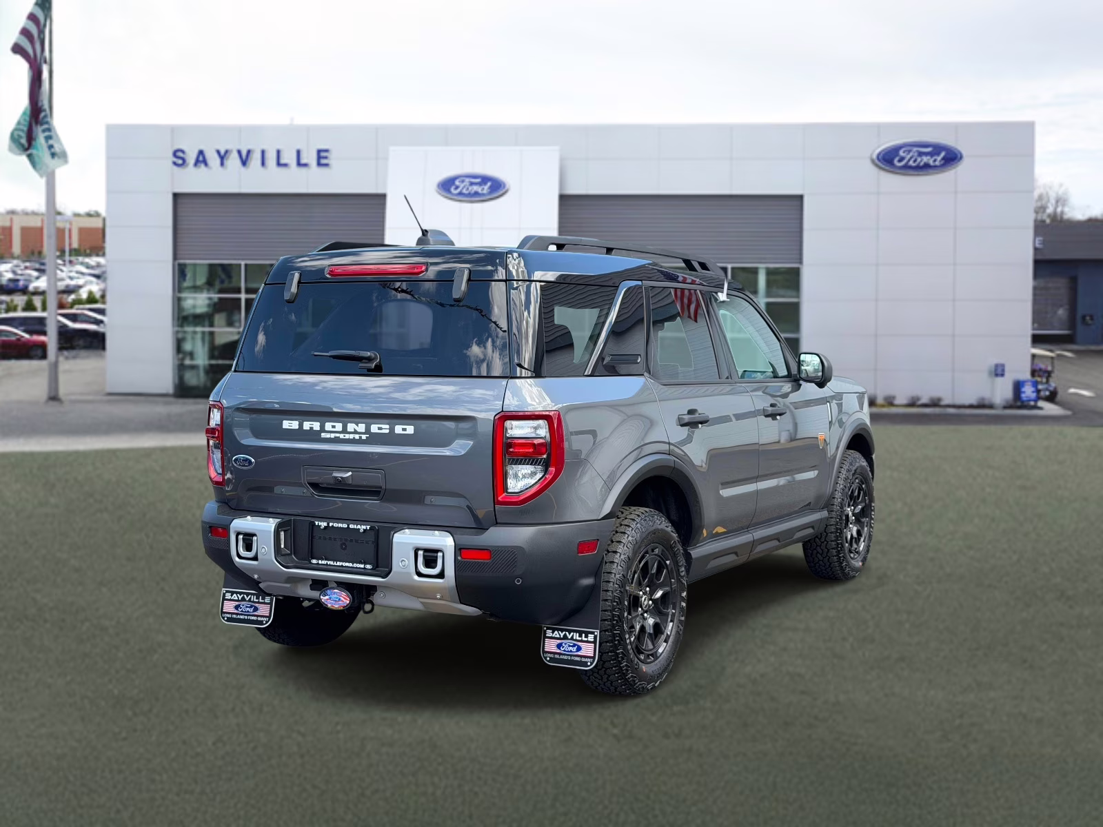 2025 Carbonized Gray Metallic Ford Bronco Sport Badlands 4x4 4X4 SUV