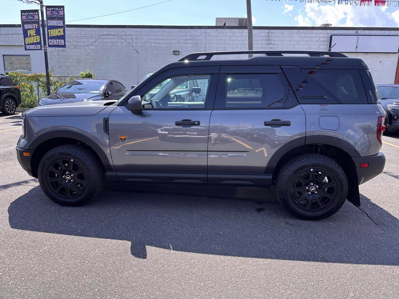 2025 Carbonized Gray Metallic Ford Bronco Sport Badlands 4x4 4X4 SUV