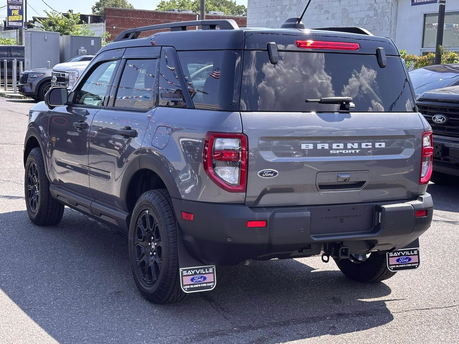 2025 Carbonized Gray Metallic Ford Bronco Sport Badlands 4x4 4X4 SUV